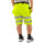 Fristads High Vis Handwerker Stretch-Shorts Damen Kl 1 2667 GSTP Warnschutz-Gelb 9 Größen