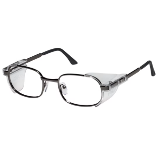 Uvex RX bc 5114 Schutzbrille mit Sehstärke Metallfassung anthrazit Scheibe 51mm