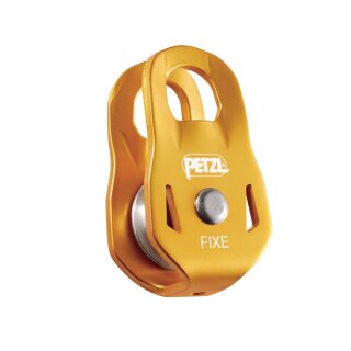 Petzl FIXE kompakte Umlenkrolle mit festen Seitenteilen schwarz