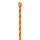Petzl FLOW leichtes halbalastisches Seil für Baumpflege 11,8 mm 45m Orange 1 Spleiß