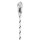 Petzl AXIS Seil 11mm in weiß mit vernähter Endverbindung 30 m