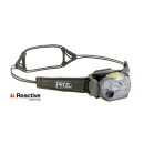 Extrem leistungsstarke, aufladbare Stirnlampe Swift RL Schwarz/Orange