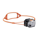 Extrem leistungsstarke, aufladbare Stirnlampe Swift RL Schwarz/Orange