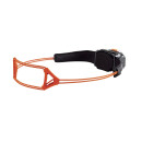 Extrem leistungsstarke, aufladbare Stirnlampe Swift RL Schwarz/Orange