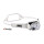Extrem leistungsstarke, aufladbare Stirnlampe Swift RL Schwarz/Orange