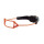 Extrem leistungsstarke, aufladbare Stirnlampe Swift RL Schwarz/Orange