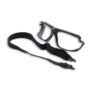 Infield VISION 20 PLUS Schutzbrille mit Sehstärke mit Gummilippe und Kopfband