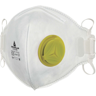 DeltaPlus M1200VB Einweg-Atemschutzmaske P2 Weiß Einstellbar