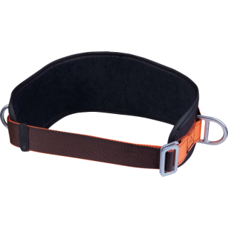 DeltaPlus EX120 2-Punkt-Stützgurt Schwarz-Orange Einzelgrösse
