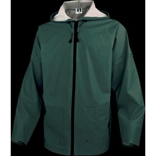 DeltaPlus 850VES Wasserdichte und atmungsaktive Regenjacke mit PVC/PU-Beschichtung auf verstärktem Textil für mehr Haltbarkeit bei schlechteren Wetterbedingungen Farben Größen