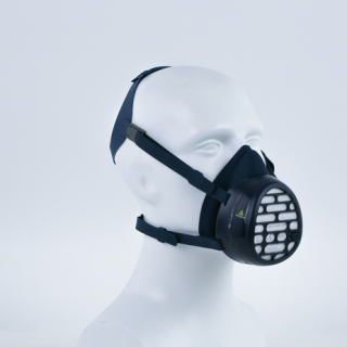 DeltaPlus AIRSTORM KIT P3 Die neue Generation des Atemschutzgeräts mit Druckluftzufuhr: ergonomisch Marineblau M/L