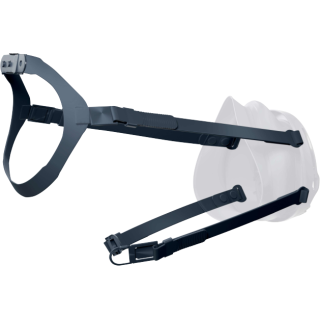 DeltaPlus AIRSTORMSTRAP Einstellbare Klammer für Atemschutzmaske mit gereinigter Luft Marineblau