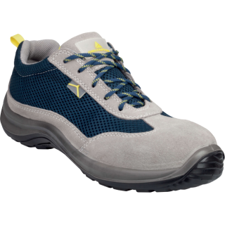 DeltaPlus ASTI S1PS SR Halbschuh mit Panoflex-Technologie für eine bessere Kontrolle der Torsion und eine bessere Stabilität beim Gehen