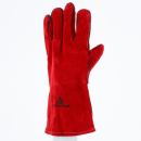 DeltaPlus CA515R Thermohandschuh aus Leder Rot 10