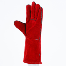 DeltaPlus CA515R Thermohandschuh aus Leder Rot 10