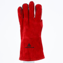 DeltaPlus CA515R Thermohandschuh aus Leder Rot 10