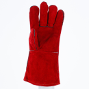 DeltaPlus CA515R Thermohandschuh aus Leder Rot 10