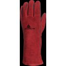 DeltaPlus CA615K Thermohandschuh aus Leder Rot 10
