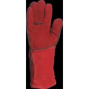 DeltaPlus CA615K Thermohandschuh aus Leder Rot 10