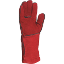 DeltaPlus CA615K Thermohandschuh aus Leder Rot 10
