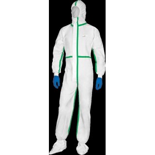 DeltaPlus DT119 Antistatischer Einweg-Chemikalienschutzanzug Typ 4 versch. Größen
