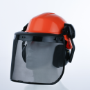 DeltaPlus FORESTIER 3 Forsthelm Orange Freischneidearbeiten Gittervisiers und Kapselgehörschutz