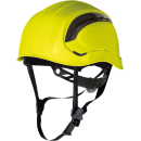 DeltaPlus GRANITE WIND Belüfteter Bauhelm für Höhenarbeiten aus ABS mit 3-Punkt-Kinnriemen Farben