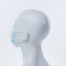 DeltaPlus HM11001U Spenderboxen mit 50 medizinischen Einwegmasken des Typs II Blau-Weiß M/L