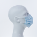 DeltaPlus HM11001U Spenderboxen mit 50 medizinischen Einwegmasken des Typs II Blau-Weiß M/L