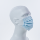 DeltaPlus HM11001U Spenderboxen mit 50 medizinischen Einwegmasken des Typs II Blau-Weiß M/L