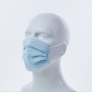 DeltaPlus HM11001U Spenderboxen mit 50 medizinischen Einwegmasken des Typs II Blau-Weiß M/L