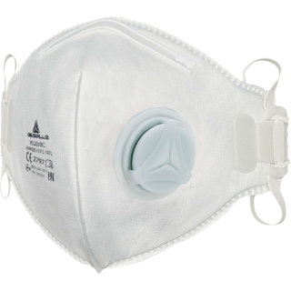 DeltaPlus M1100VB Einweg-Atemschutzmaske P1 Weiß Einstellbar