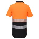 Portwest DX4 Hi-Vis Poloshirt mit Reißverschluss Klasse 1
