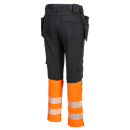 Portwest DX4 Hi-Vis Bundhose mit abnehmbaren Holstertaschen Klasse 1