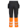 Portwest DX4 Hi-Vis Bundhose mit abnehmbaren Holstertaschen Klasse 1