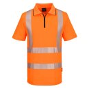 Portwest KX3 Sport Hi-Vis Polo Shirt mit Reißverschluss kurzarm