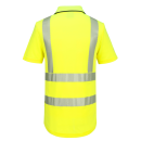 Portwest KX3 Sport Hi-Vis Polo Shirt mit Reißverschluss kurzarm