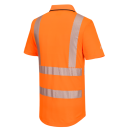 Portwest KX3 Sport Hi-Vis Polo Shirt mit Reißverschluss kurzarm