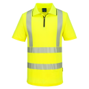 Portwest KX3 Sport Hi-Vis Polo Shirt mit Reißverschluss kurzarm
