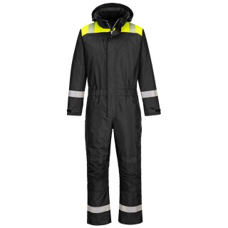 Portwest PW3 Winter Overall Schwarz/Gelb versch. Größen