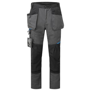 Portwest WX3 Slim Fit Arbeitsbundhose mit Holstertaschen