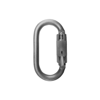 Skylotec OVALSTEEL TW mit Twistlocksicherung St, oval, 22 kN