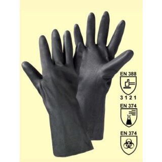 Leipold und Döhle Chloropren-Kautschuk-Handschuh, EN 388/EN 374 Cat. III