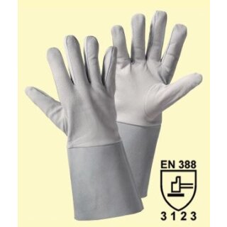 Worky Nappa / Stulpe, Argonschweißerhandschuh, 35 cm lang Gr. 8
