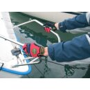 Ferdy F. POWER Mechanics-Handschuh, Innenhand Clarino®-Synthetikleder grau, Knöchelschutz