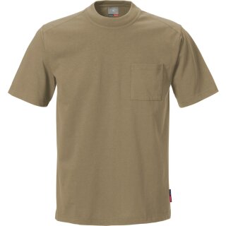 Fristads Kansas Match T-Shirt, kurzarm S 210 Khaki