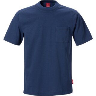 Fristads Kansas Match T-Shirt, kurzarm S 540 Marineblau