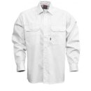 Fristads Kansas Legacy Baumwoll-Hemd, Langarm 900 weiß Gr. XL