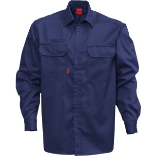 Fristads Kansas Luxe Hemd, langärmelig 540 Dunkelblau L