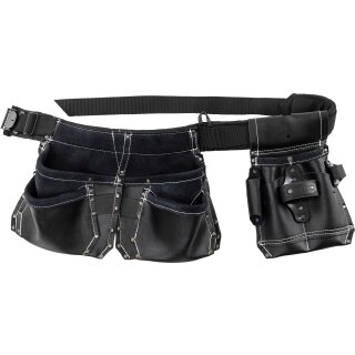 Fristads Kansas Werkzeuggürtel, schwarzes Leder, 60mm  - 1832 2025Auslaufartikel